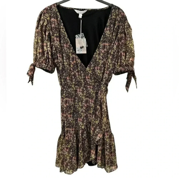 Lauren Conrad Mini Wrap Dress- NWT - Picture 1 of 3